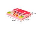 Sensory sensory montessori manipulative board backpack case pink 4