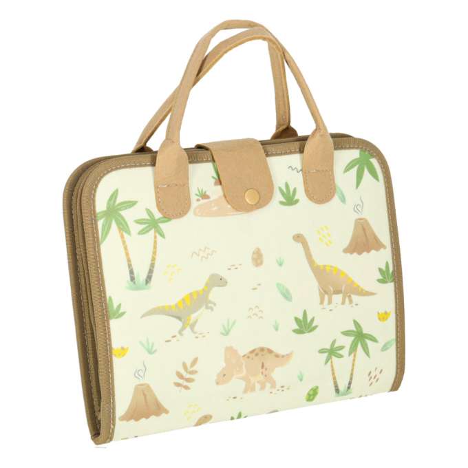 Sensory sensory montessori manipulative board dinosaur case