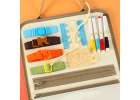 Sensory sensory montessori manipulative board dinosaur case 12