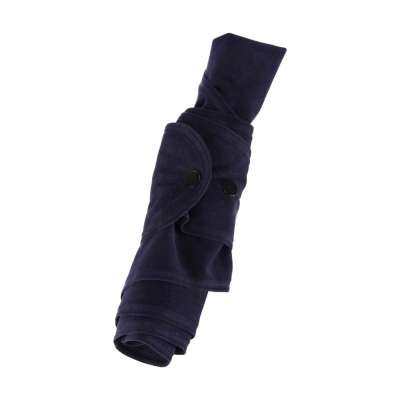 Shoulder inflatable side travel pillow with clip-on attachment