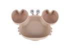 Silicone children's dishes crab zest 9el beige 2