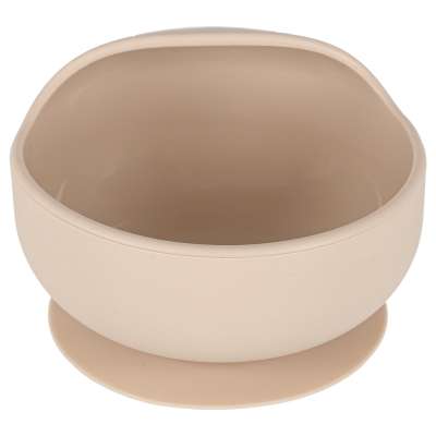 Silicone children's dishes crab zest 9el beige