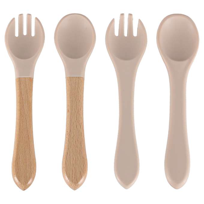 Silicone children's dishes crab zest 9el beige