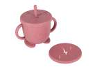 Silicone children's dishes crab zest 9el c pink 4