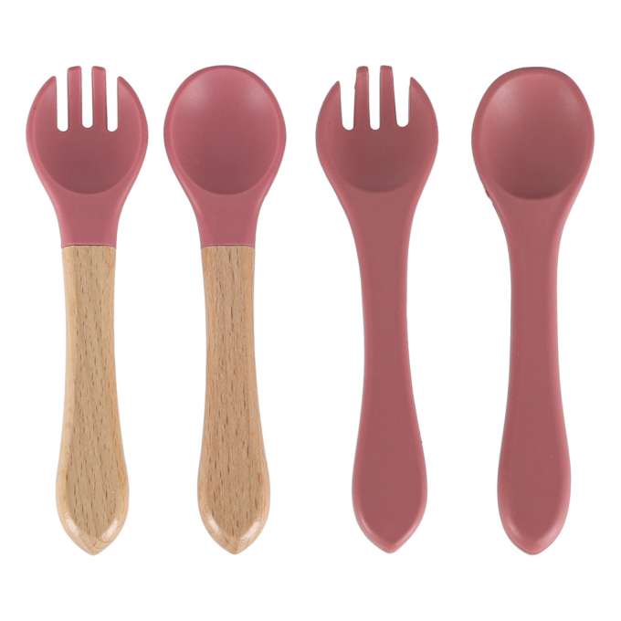 Silicone children's dishes crab zest 9el c pink