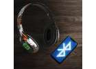 Słuchawki bezprzewodowe nauszne Bluetooth RGB Gaming Sport 200mAh czarne 12