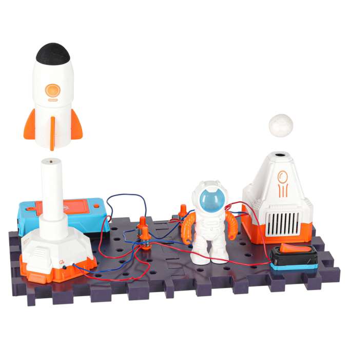 Small electronics electrician educational set space station