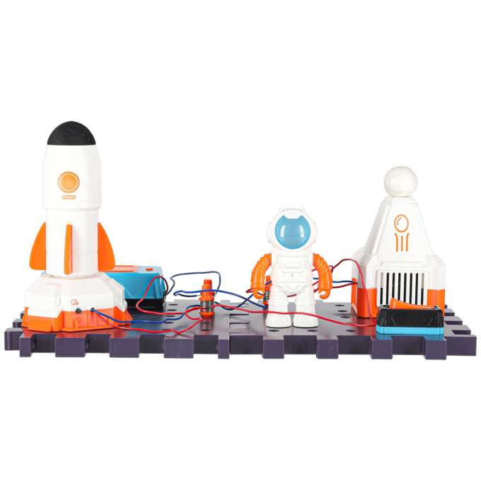 Small electronics electrician educational set space station