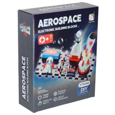 Small electronics electrician educational set space station