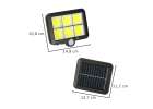 Solar motion and dusk sensor lamp 120 LED 12