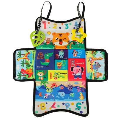 Sorter box with tissues sensory montessori mat 2in1