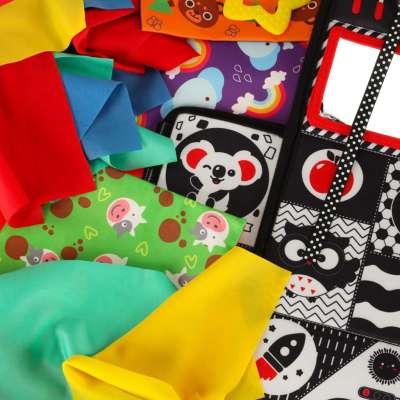 Sorter box with tissues sensory montessori mat 2in1