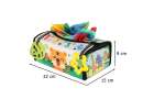 Sorter box with tissues sensory montessori mat 2in1 17