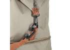 Sports travel bag hand luggage beige 5