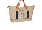 Sports travel bag hand luggage beige 2