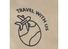 Sports travel bag hand luggage beige 10
