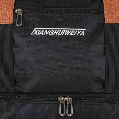 Sports travel bag hand luggage black