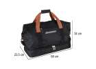 Sports travel bag hand luggage black 10