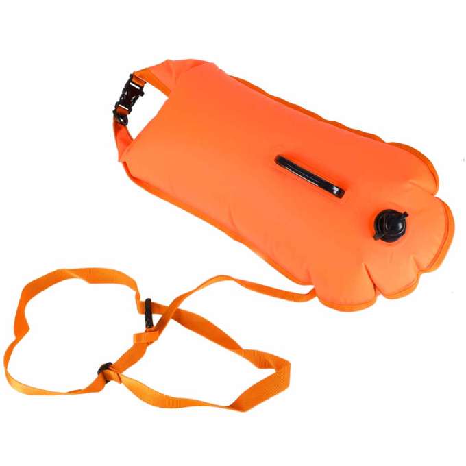 Swimming buoy rescue buoy dry pocket whistle 28l