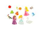 Tablica manipulacyjna sensoryczna montessori walizka plecak różowa 14