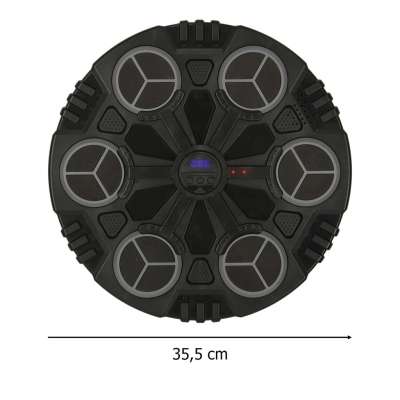 Tarcza bokserska treningowa na ścianę trenażer muzyka Bluetooth LED USB