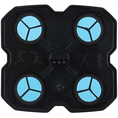 Tarcza bokserska treningowa na ścianę trenażer muzyka LED USB rękawice