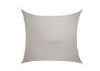 Terrace sunshade sail 4x3m square grey 2