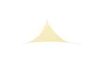 Terrace sunshade sail 4x4x4m triangle beige 3