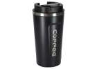 Thermal mug bidon with mouthpiece thermos 500ml black 2