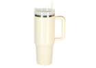 Thermal mug with handle thermos 1200ml cream 8