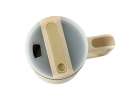 Thermal mug with handle thermos 1200ml cream 12