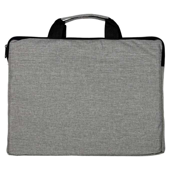 Torba na laptopa 15,6 cali etui pokrowiec teczka damska męska szara