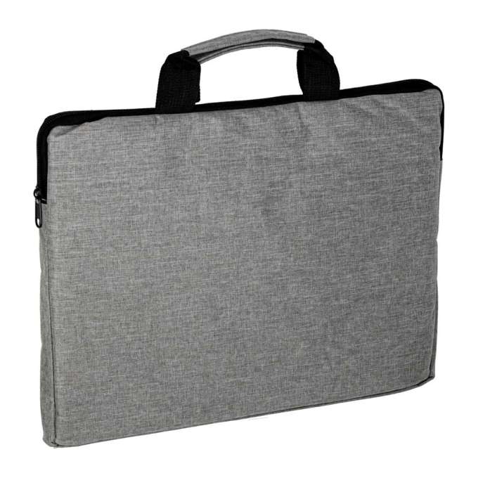 Torba na laptopa 15,6 cali etui pokrowiec teczka damska męska szara