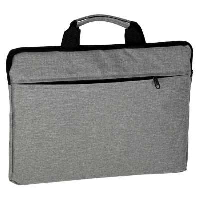 Torba na laptopa 15,6 cali etui pokrowiec teczka damska męska szara