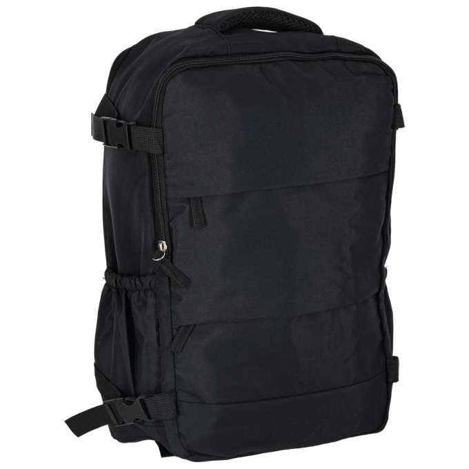 Travel backpack luggage black 45x30 cm
