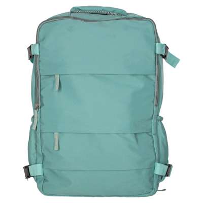 Travel backpack luggage green 45x30 cm