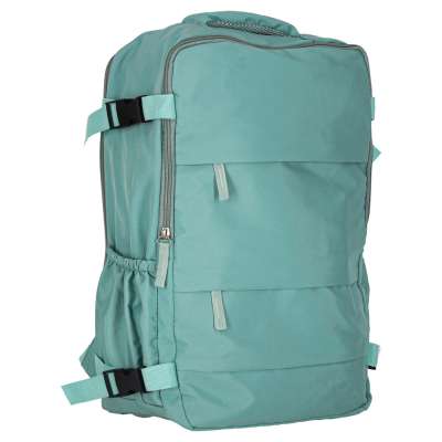 Travel backpack luggage green 45x30 cm