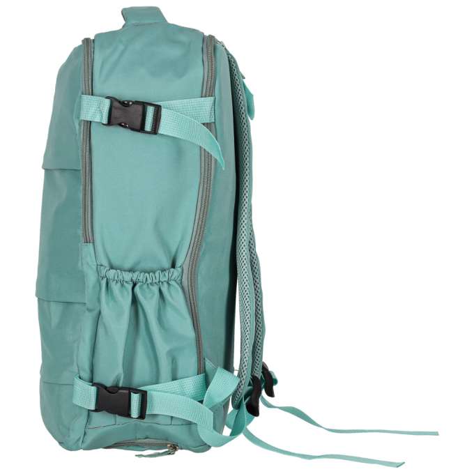 Travel backpack luggage green 45x30 cm
