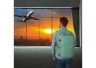 Travel backpack luggage green 45x30 cm 12