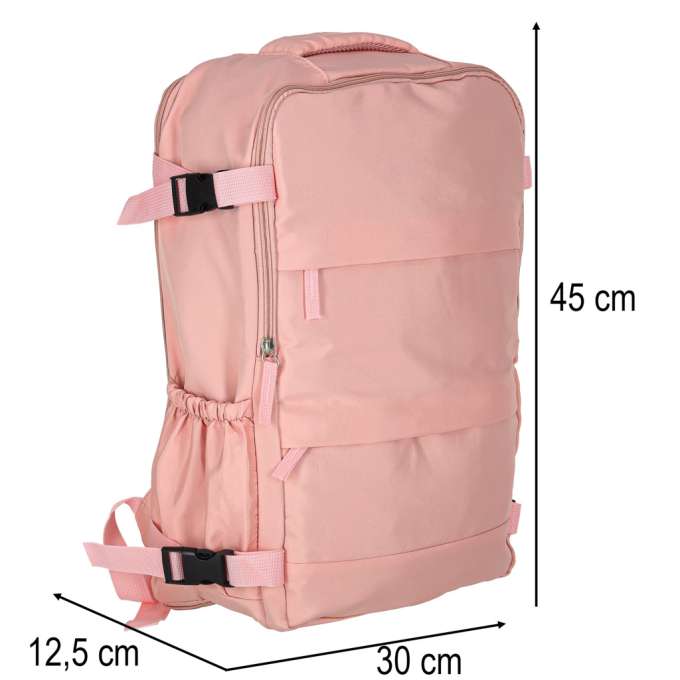 Travel backpack luggage pink 45x30 cm
