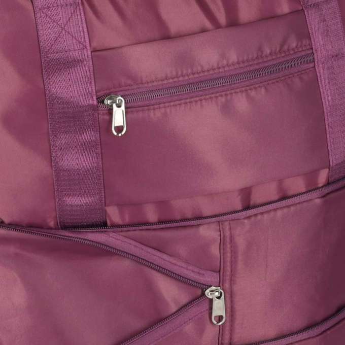 Travel bag on wheels foldable 3 sizes fiol
