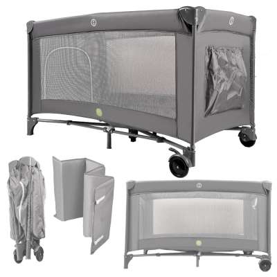 Travel crib foldable with mattress max. 15kg