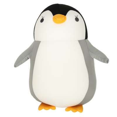 Travel cushion 2in1 neck cornet for car aeroplane penguin mascot