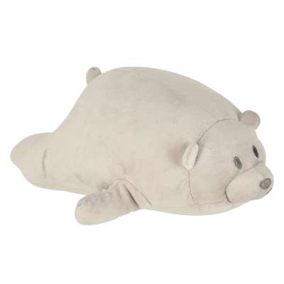 Travel cushion 2in1 neck roll for aeroplane car teddy bear mascot