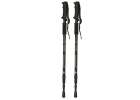 Trekking poles for Nordic walking folding 2 pieces black 2