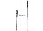 Trekking poles for Nordic walking folding 2 pieces black 10