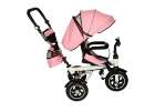 Trike Fix 3in1 tricycle with canopy swivel adjustable stroller guide strap V3 pink 5