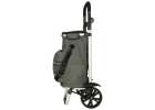 Trolley shopping bag on wheels 100cm grey 12