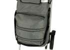 Trolley shopping bag on wheels 100cm grey 3