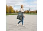 Trolley shopping bag on wheels 100cm grey 5